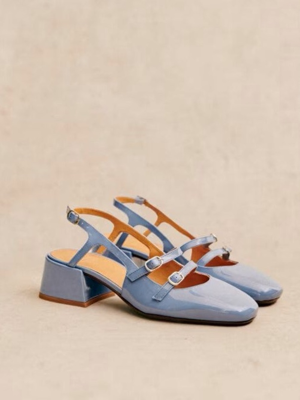 Paula Babies Denim Blue Varnish